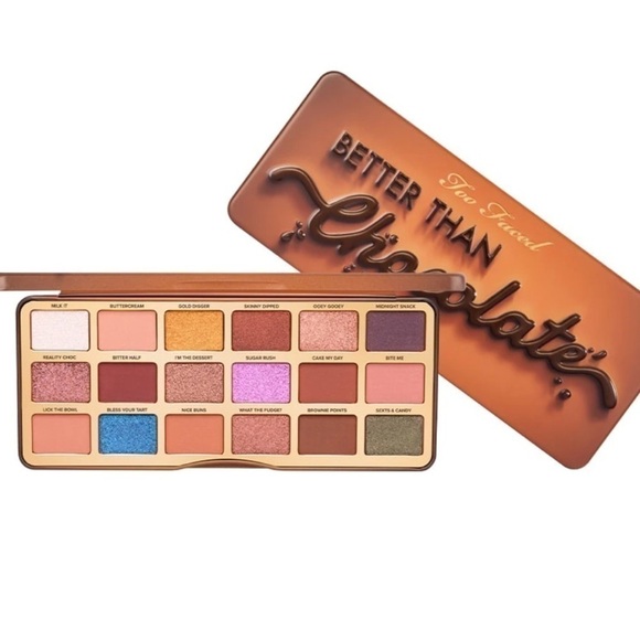 Brand New Too Faced Better Than Chocolate Cocoa-Infused Eye Shadow Palette - Picture 16 of 16
